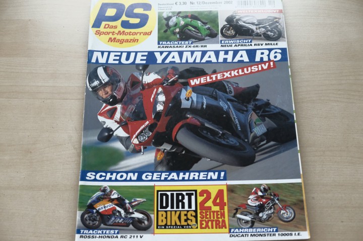 Deckblatt PS Sport Motorrad (12/2002)
